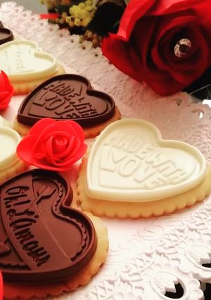 Foto di Cookies choc... Biscotti dell 💕 amore per S. Valentino