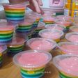 Puding Pelangi Cup
