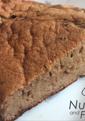 Una foto de Tortilla de chocolate y banana fit