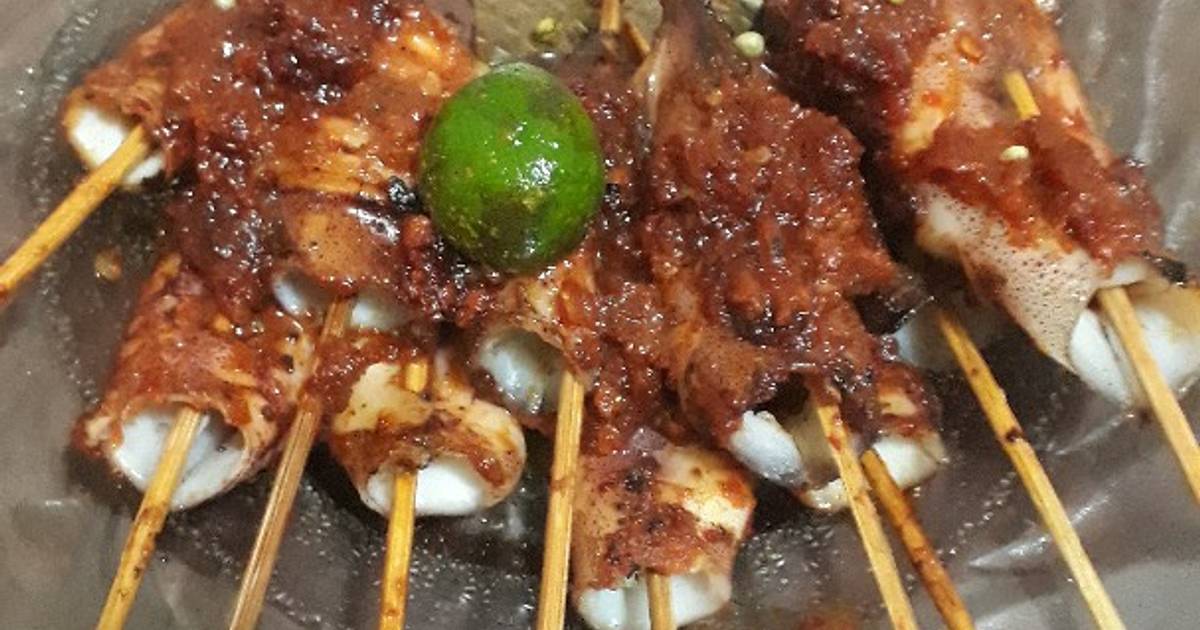 Resep Sate Cumi Cumi Oleh Suci Lukitowati Cookpad