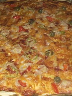 Gyors pizza recept fotója