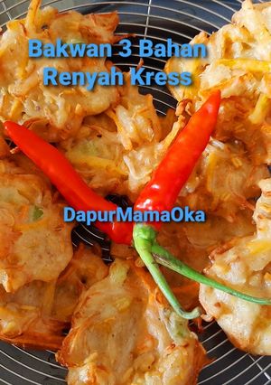 Foto resep Bakwan 3 Bahan Renyah Kress