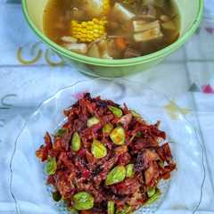 รูปของ Sambal tongkol suwir pete