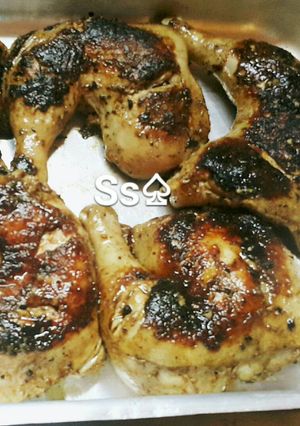 صورة لوصفة اوراك دجاج مشوية بخلطة سرية🙈🍗 👍 👌 سهلة اووووي