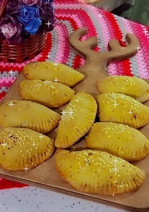 عکسی از دستور پیراشکی مرغ