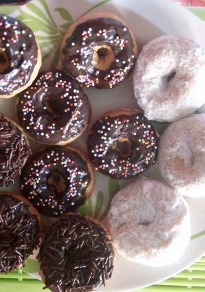 Foto resep Donat empuk simple tanpa kentang