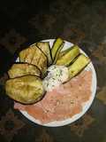 Salmone e verdure