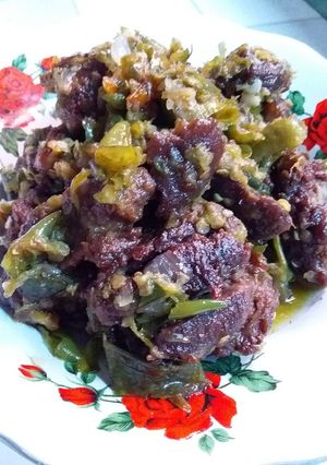 Foto resep Dendeng cabe ijo simple