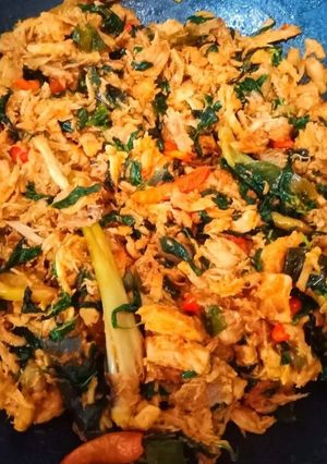 Foto resep Ayam Suwir Kemangi (isian nasi bakar)