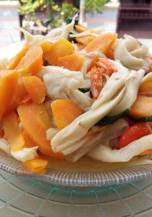 Foto resep Tumis wortel jamur