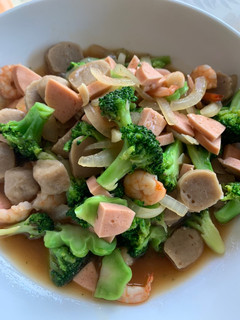 Foto resep Brokoli Udang Saos Tiram