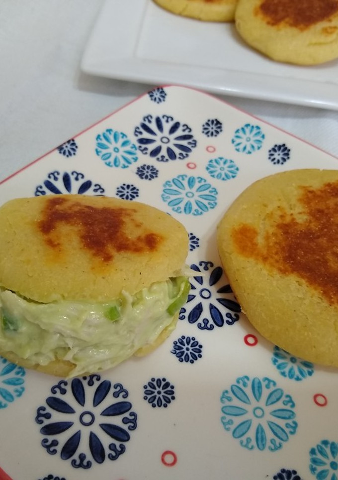 Una foto de Arepas