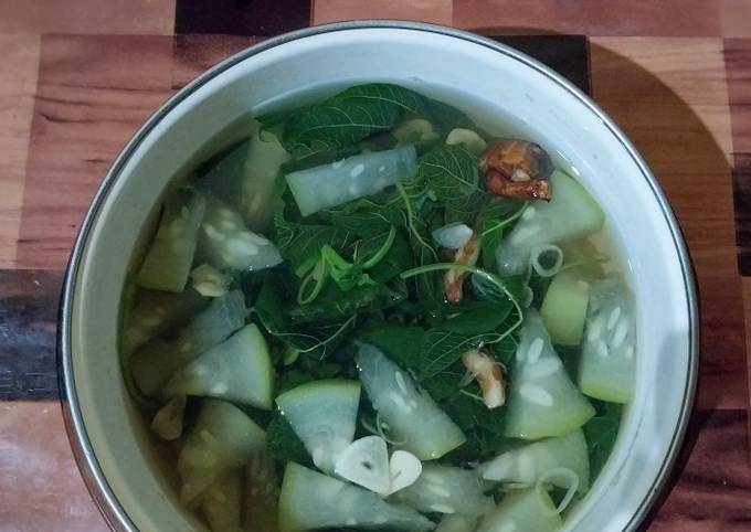 Resep Sayur Bening Labu Air Bayam Oleh Dapur Bunda Daisy Cookpad