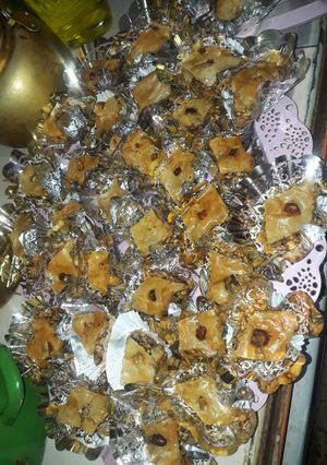 صورة لوصفة بقلاوة بعجينة الفيلو