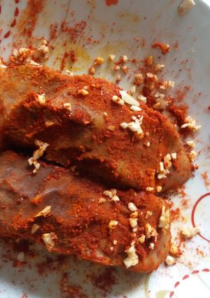 Kövesztett disznónyelv recept fotója