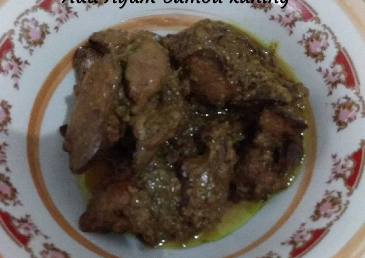 Hati Ayam bumbu kuning