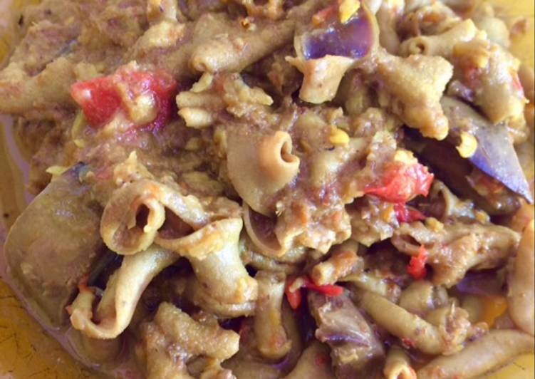 [no msg] Usus ati ampela bumbu kuning pedas