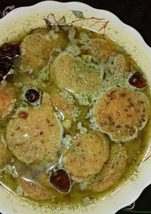 A picture of Haryalay dahi bary.