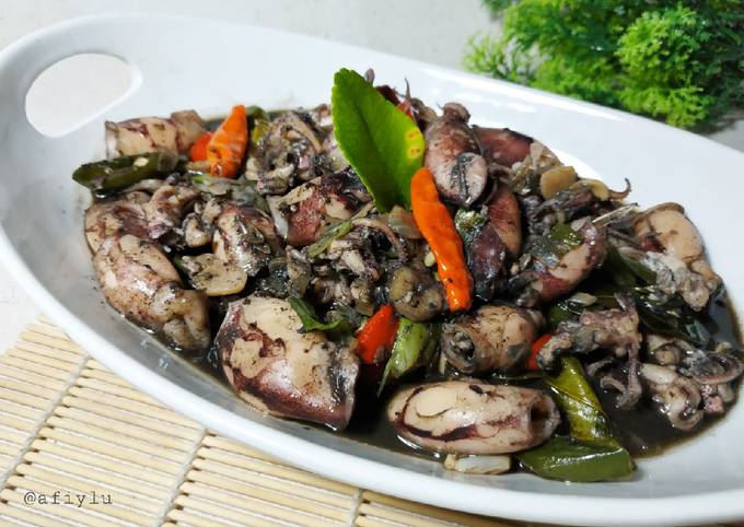 Cumi Masak Hitam