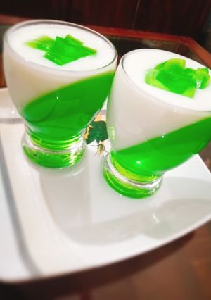 A picture of Independence day special dessert🇵🇰.
