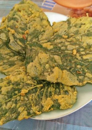 Foto resep Peyek bayam