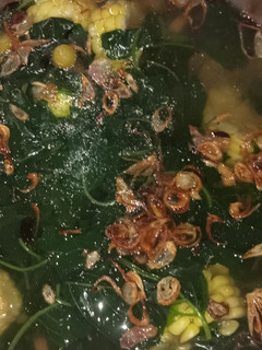 Foto resep Sayur bening bayam dan jagung