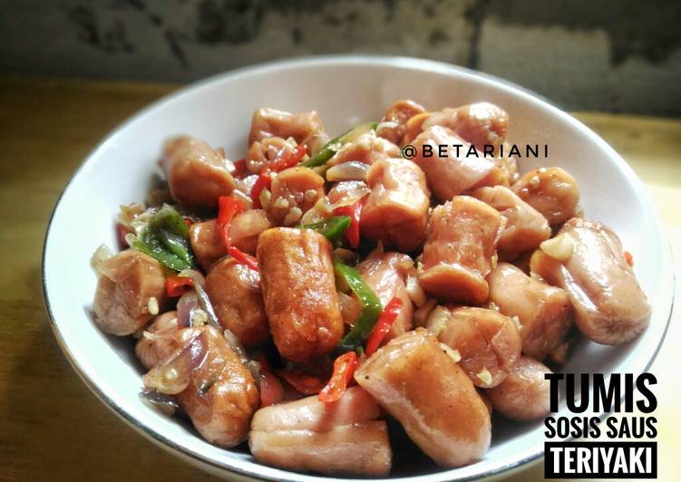 Tumis Sosis bumbu Teriyaki