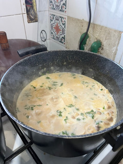 Una foto de Boeuf Stroganov (Strogonoff)