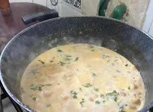 Una foto de Boeuf Stroganov (Strogonoff)