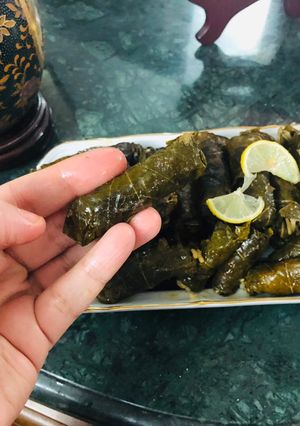 A picture of Stuffed Grape Leaves (Mahshi Warak Enab).