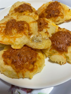 Una foto de Bolitas de patata y queso