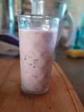 Smoothie de uvas y duraznos