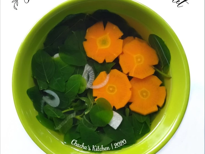 Cara Sederhana Membuat Resep  Sayur Bening Katuk Wortel yang Enak, Sempurna