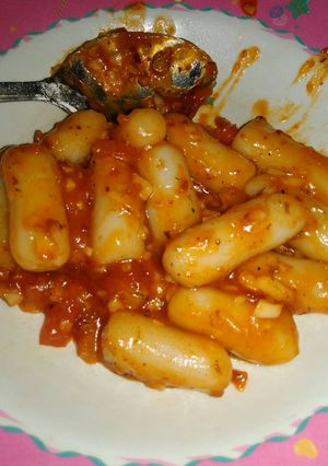 Foto resep Tteokbokki bolognese