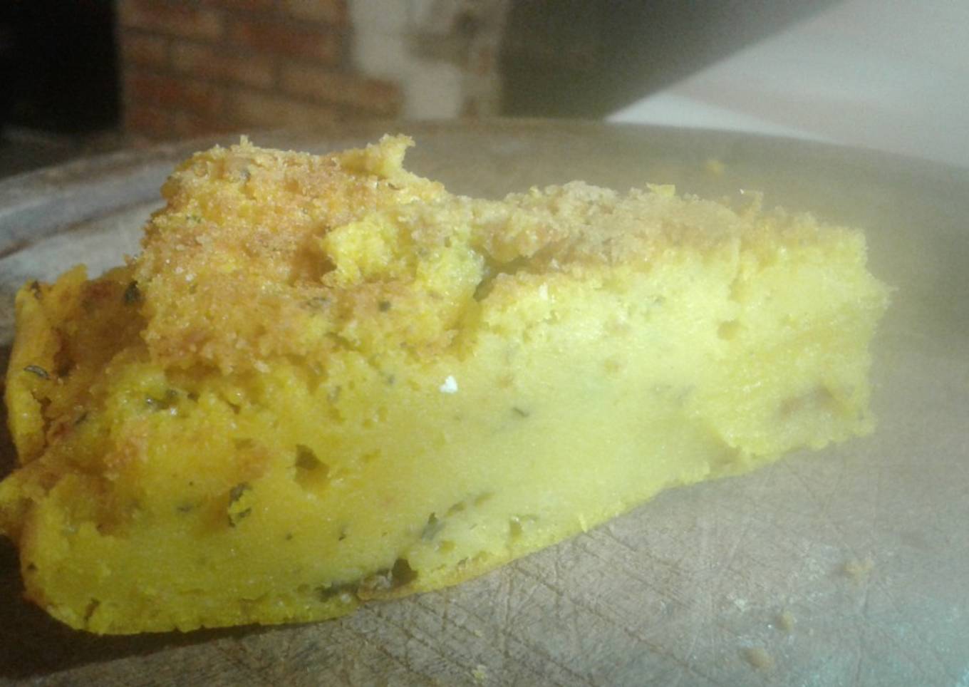 Pastel de calabaza salado