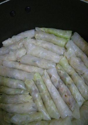 صورة لوصفة ملفوف ع طريقة ماما