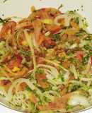 Ensalada de Tomates con Cebolla