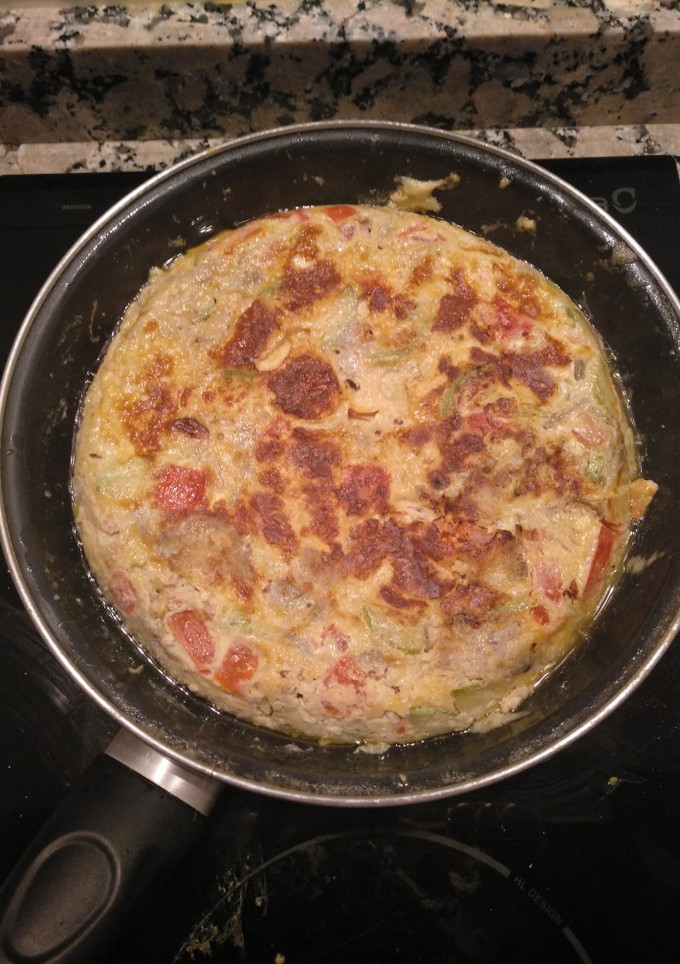 Una foto de Tortilla improvisada