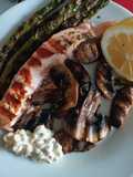 Grilled Salmon and Vegetables