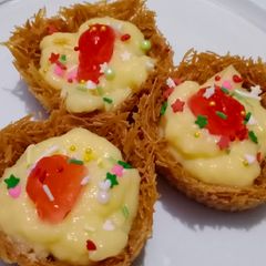 A picture of Vermicelli custard katori.