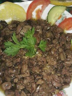 صورة لوصفة كبدة دجاج 🍗
