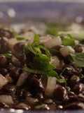 Smashed Black Beans