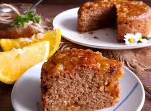 Une photo de Gâteau à la farine de Châtaigne au parfum d'Agrumes !