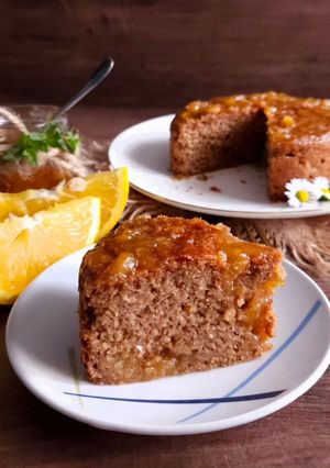 Une photo de Gâteau à la farine de Châtaigne au parfum d'Agrumes !