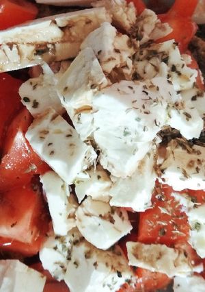 A picture of Tomato Salad.