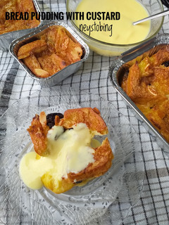 Foto resep #95 Bread Pudding with Custard