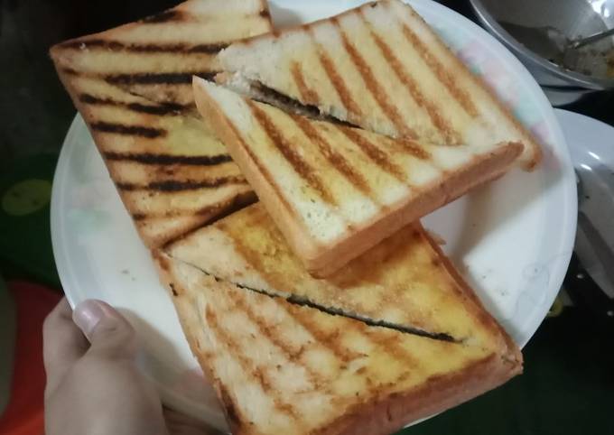 Roti Bakar Simple. Gampang Bangetttttt