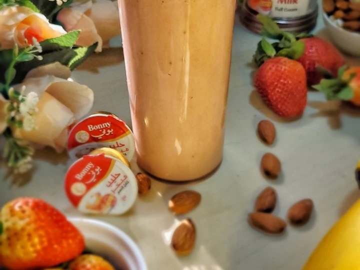 Easy Way Make Strawberry banana smoothie the So Delicious So Delicious
