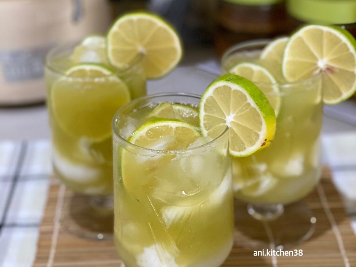 Resep Es lemon sari tebu yang Lezat Sekali