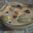 Fruit custard